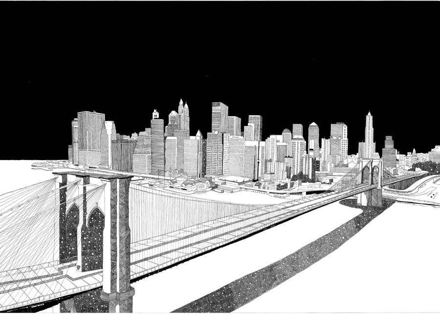 Illustrations by Chris Denty. You can find his work at http://www.chrisdent.co.uk/