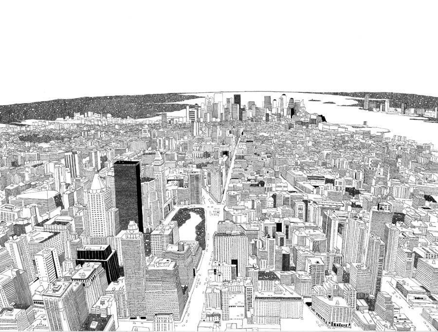 The Modern Metropolis, Illustrated / Chris Dent