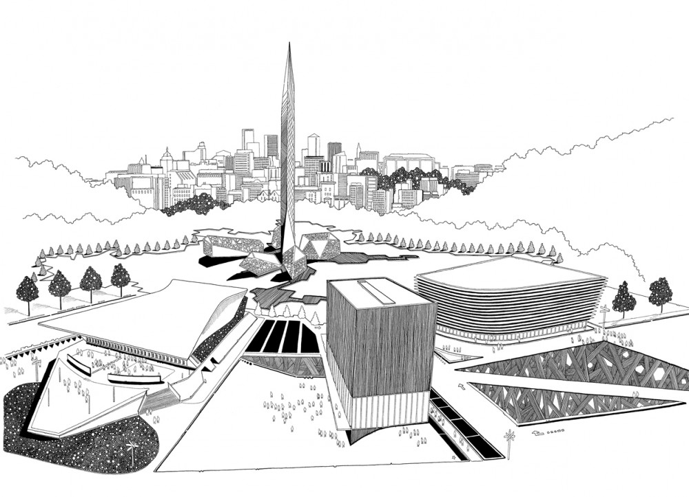 The Modern Metropolis, Illustrated / Chris Dent