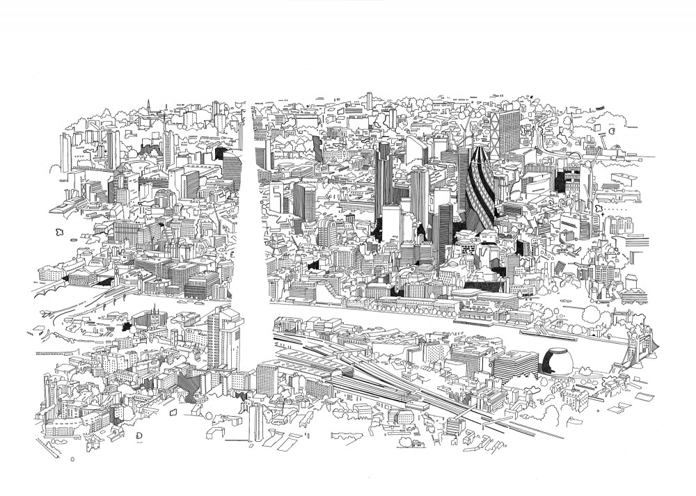 The Modern Metropolis, Illustrated / Chris Dent