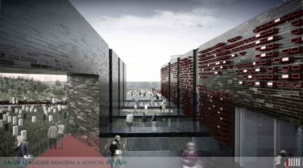 Gallipoli Agadere Memorial & Hospital Museum Proposal / Ziya Imren, Barış Ekmekçi, Münire Sagat