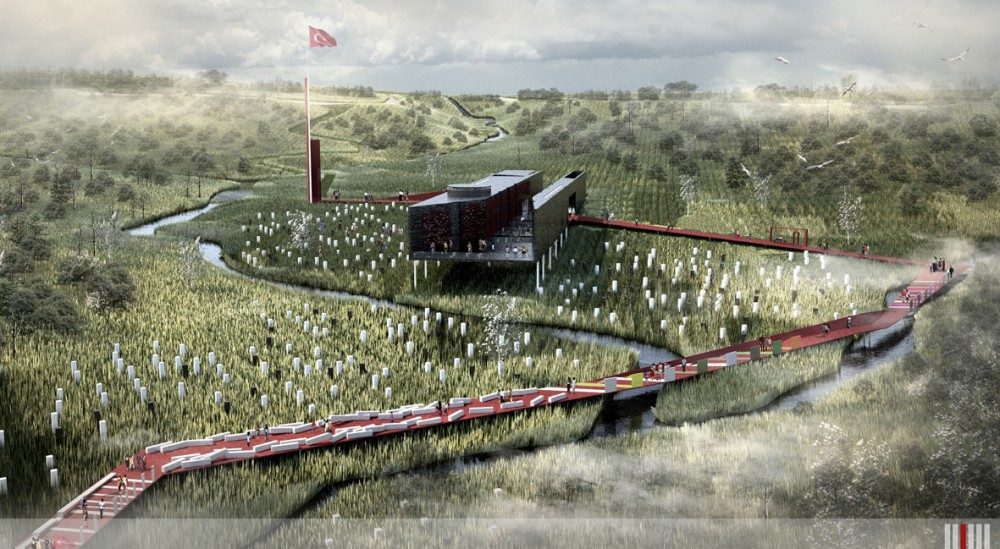 Gallipoli Agadere Memorial & Hospital Museum Proposal / Ziya Imren, Barış Ekmekçi, Münire Sagat