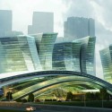 Express Rail Link West Kowloon Terminus (2) south view of the station and the proposed commercial development