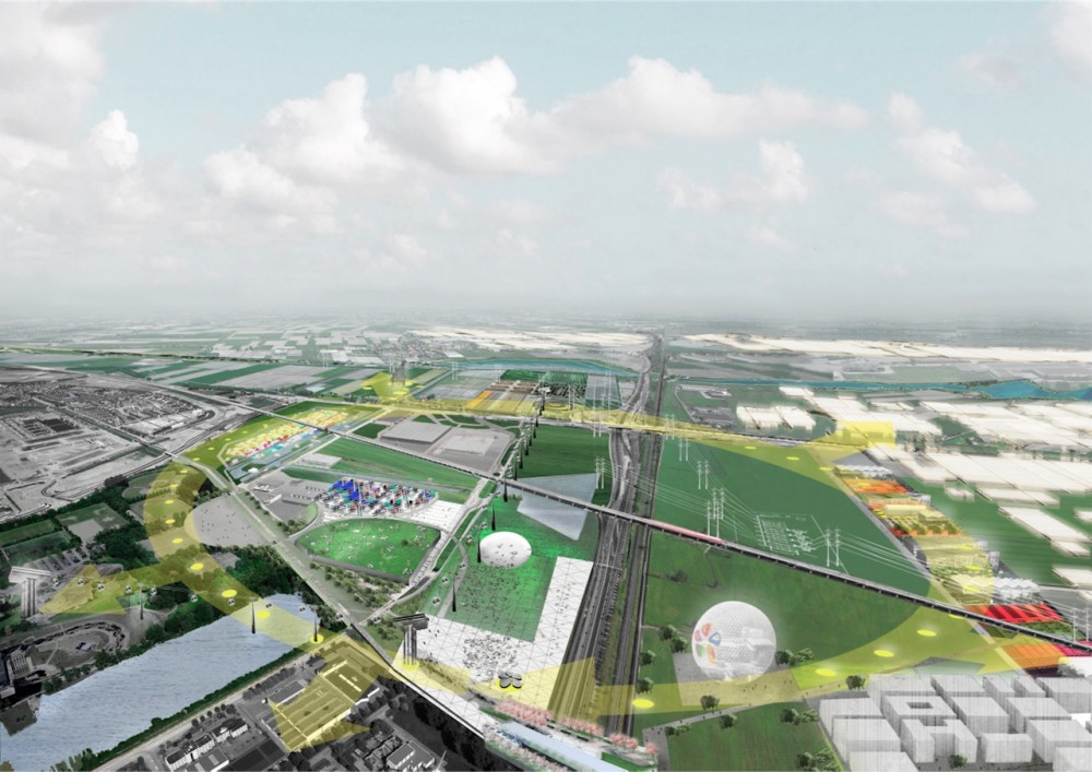 Floriade 2022 proposal for Holland Central / OMA