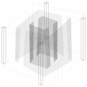 “Line, Surface, Space“ Installation (13) “Line, Surface, Space“ Installation (13) axonometric