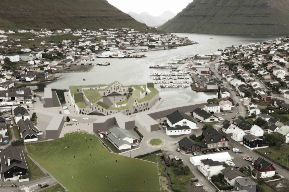 Klaksvik City Center Proposal / MIRO