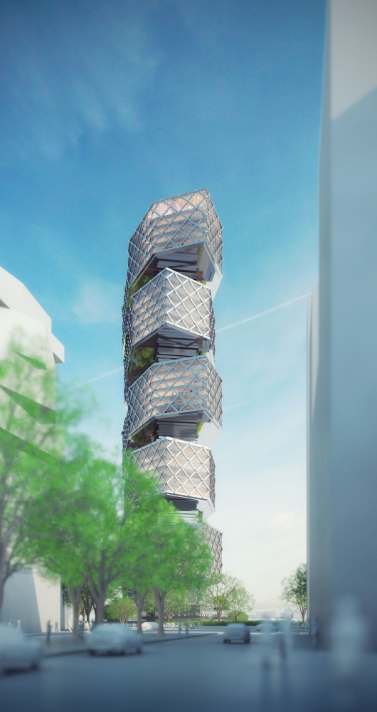 “Le Cinq” Office Tower / Neutelings Riedijk Architects