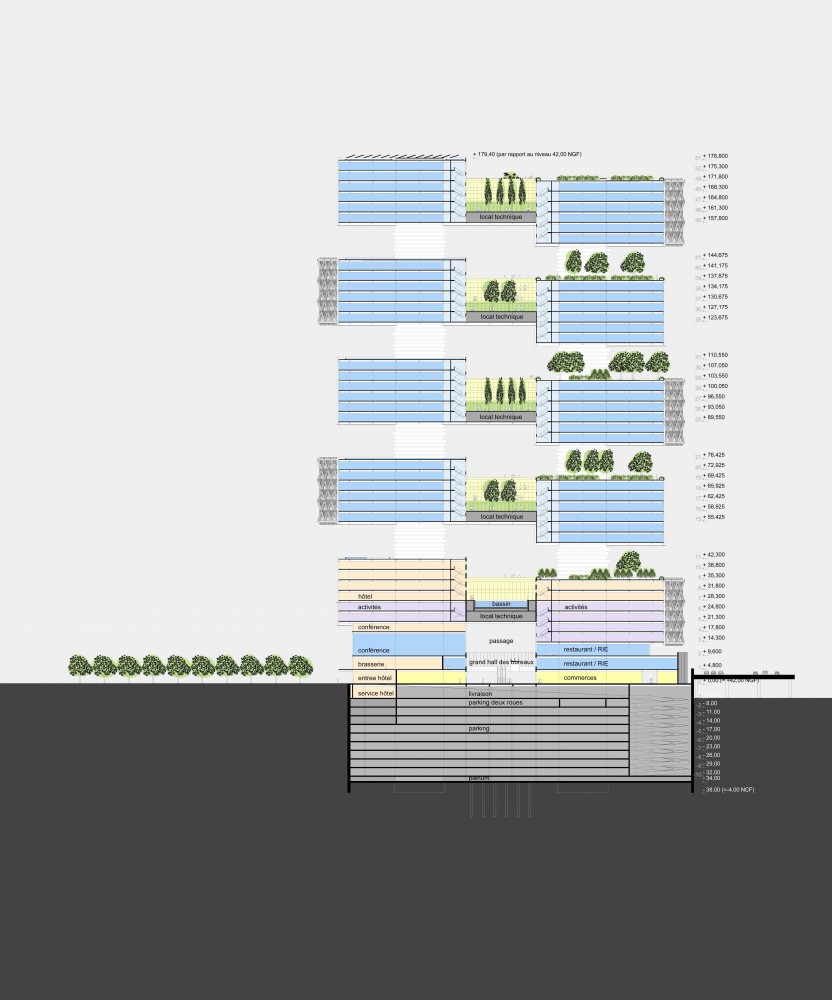 “Le Cinq” Office Tower / Neutelings Riedijk Architects