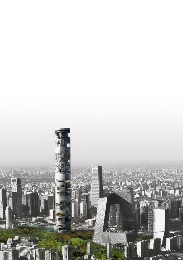 International Mock Firms Skyscraper Competition Proposal / ANDO | Andalucía Office