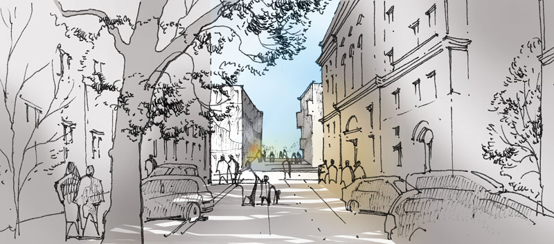 “Reunite the River with Our City” / 4am Architekci
