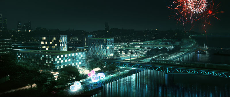 “Reunite the River with Our City” / 4am Architekci