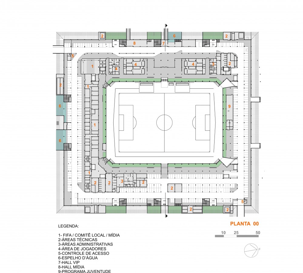 Arena Cuiabá / GCP Arquitetos