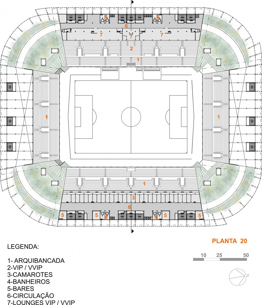 Arena Cuiabá / GCP Arquitetos