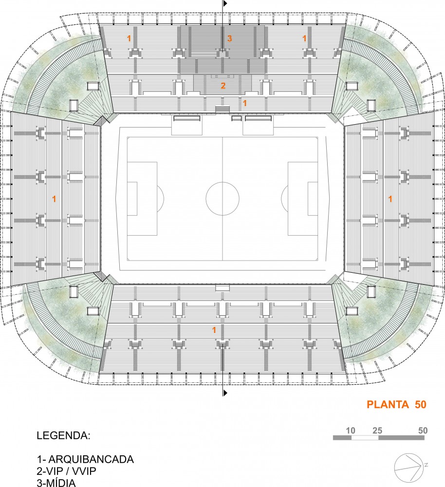 Arena Cuiabá / GCP Arquitetos