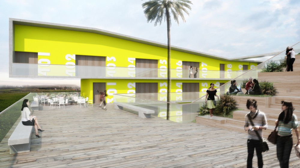 CYC Students Residence University / EKKY Studio