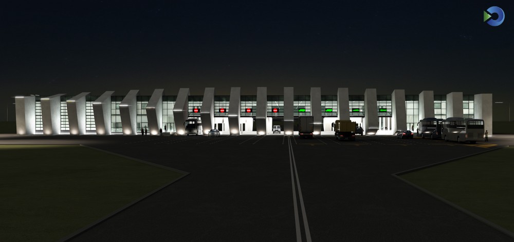 Ninotsminda Border Checkpoint / Luka Machablishvili