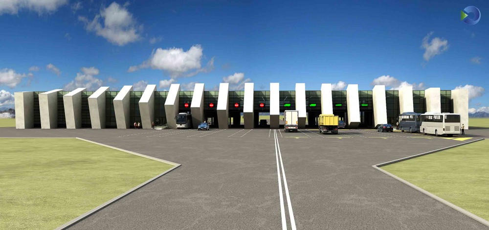 Ninotsminda Border Checkpoint / Luka Machablishvili