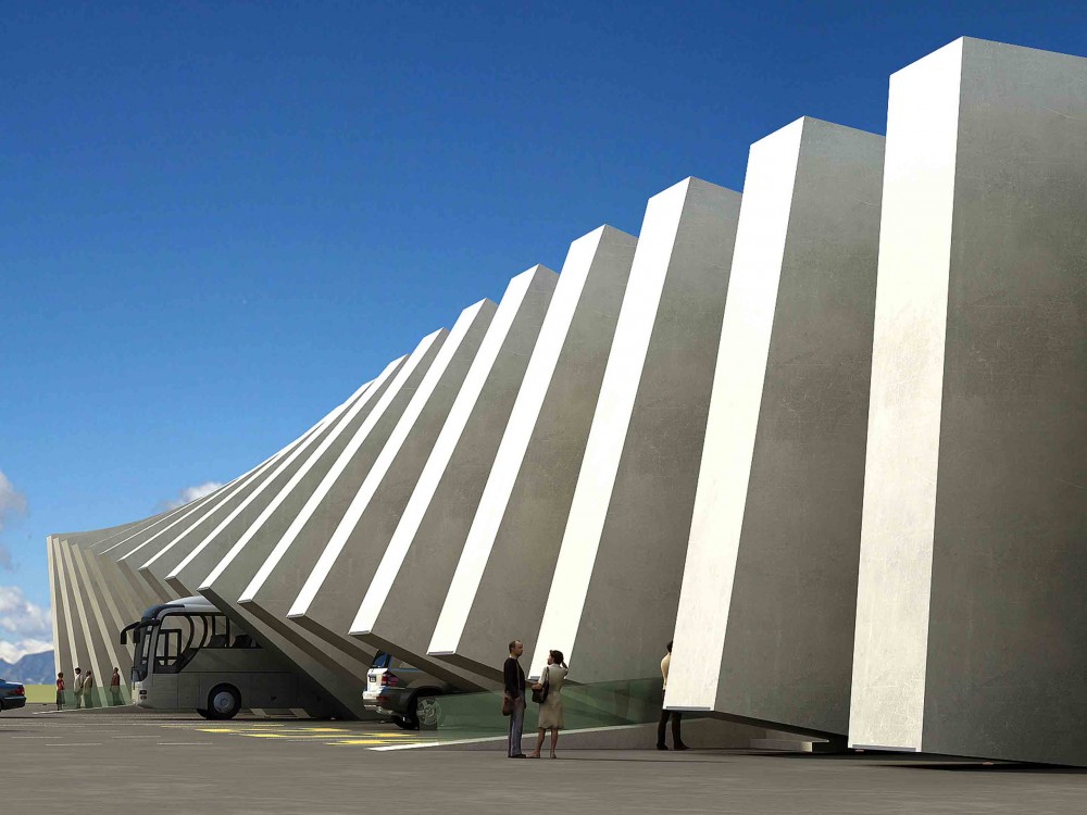 Ninotsminda Border Checkpoint / Luka Machablishvili
