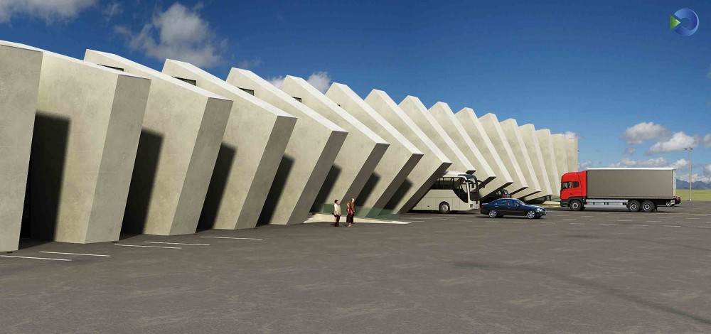 Ninotsminda Border Checkpoint / Luka Machablishvili