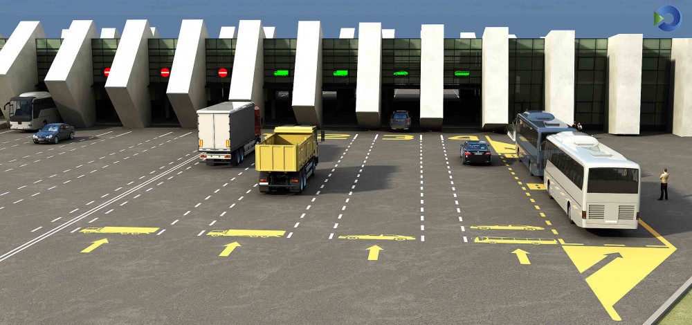 Ninotsminda Border Checkpoint / Luka Machablishvili