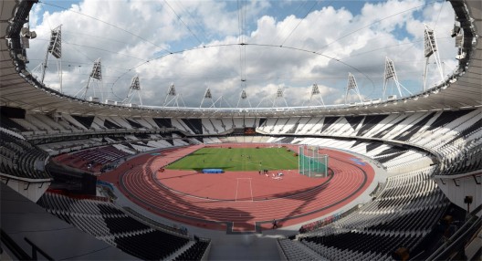 Olympic Stadium panorama - credit LOCOG