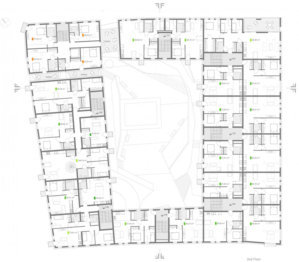 Kwidzyn Old Town Housing Proposal / Perspektywa