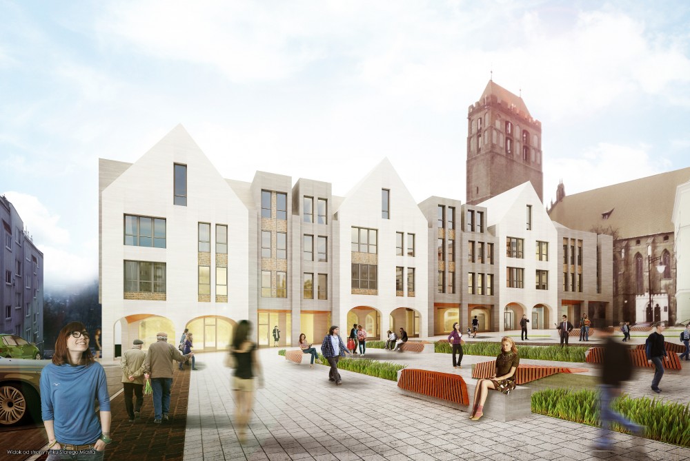 Kwidzyn Old Town Housing Proposal / Perspektywa