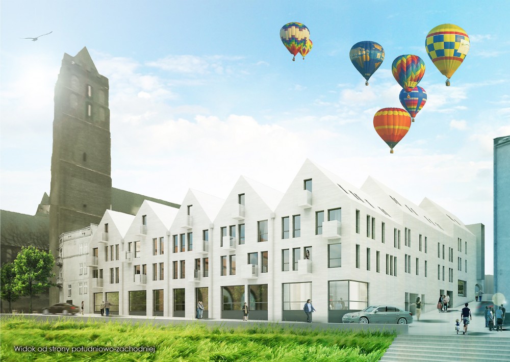 Kwidzyn Old Town Housing Proposal / Perspektywa