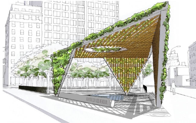 AIDS Memorial Receives Approval / studio a+i