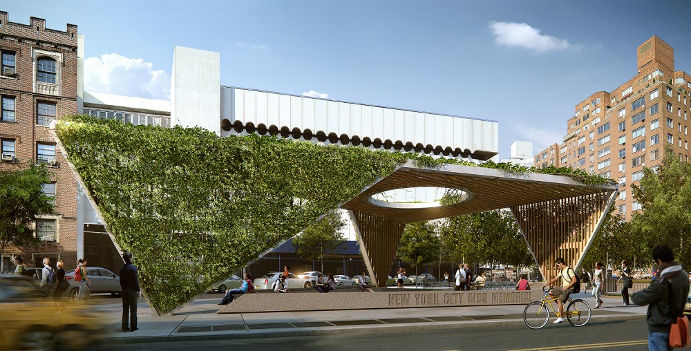 AIDS Memorial Receives Approval / studio a+i