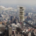 Barrio Capital: A Public Skyscraper (3) Courtesy of Molcajete. Urban Think Tank