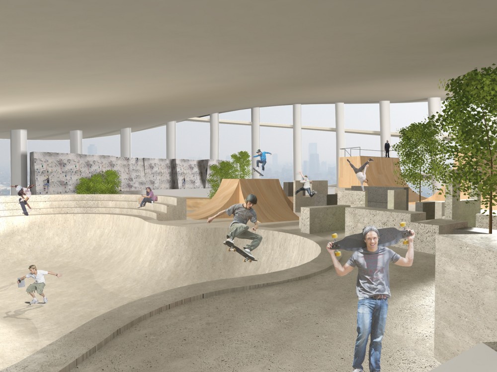 Barrio Capital: A Public Skyscraper / Molcajete. Urban Think Tank