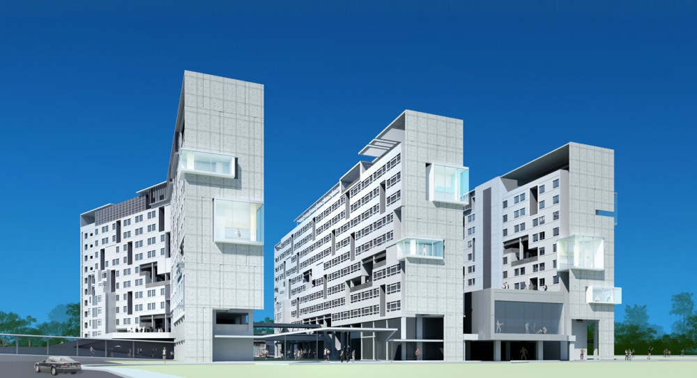 Singapore University of Technology and Design – Student Housing and Sports Complex / LOOK Architects