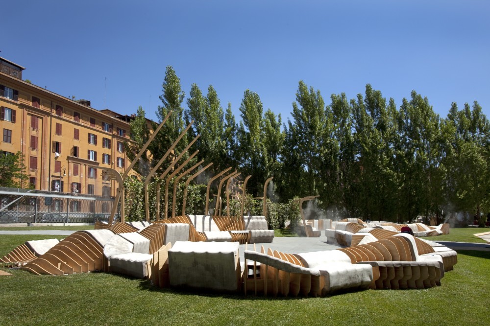 Urban Movement Design debuts UNIRE/UNITE at MAXXI (Young Architects Program)