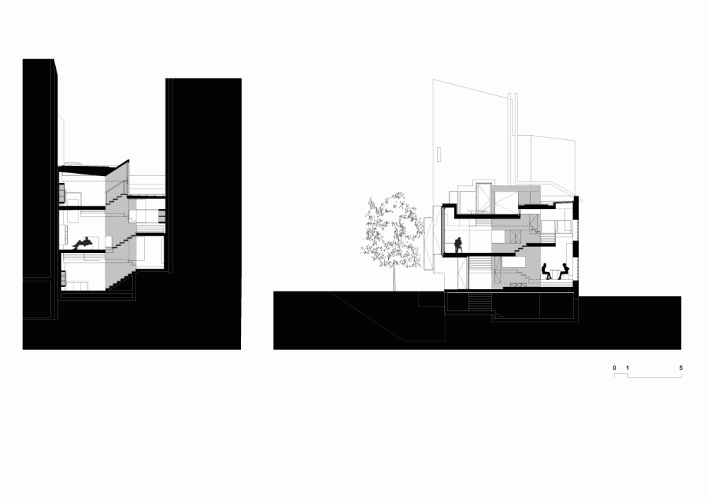 Maison Escalier / Moussafir Architectes Associés