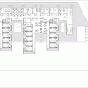 Residence with Sanitary Assistance / IPOSTUDIO Architects Residence with Sanitary Assistance / IPOSTUDIO Architects First Floor Plan 01