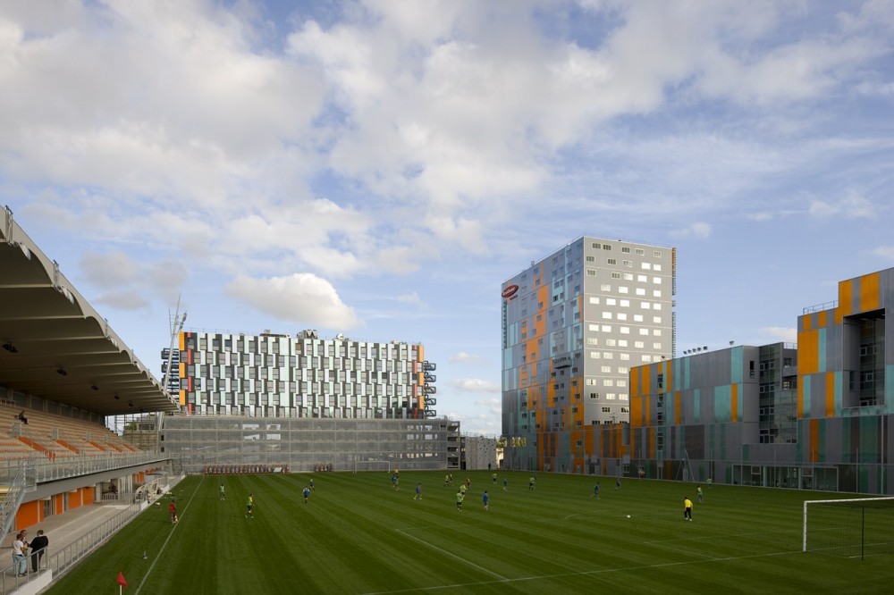 Architectural and urban redevelopment site in Nantes Saupin / FGP(a)