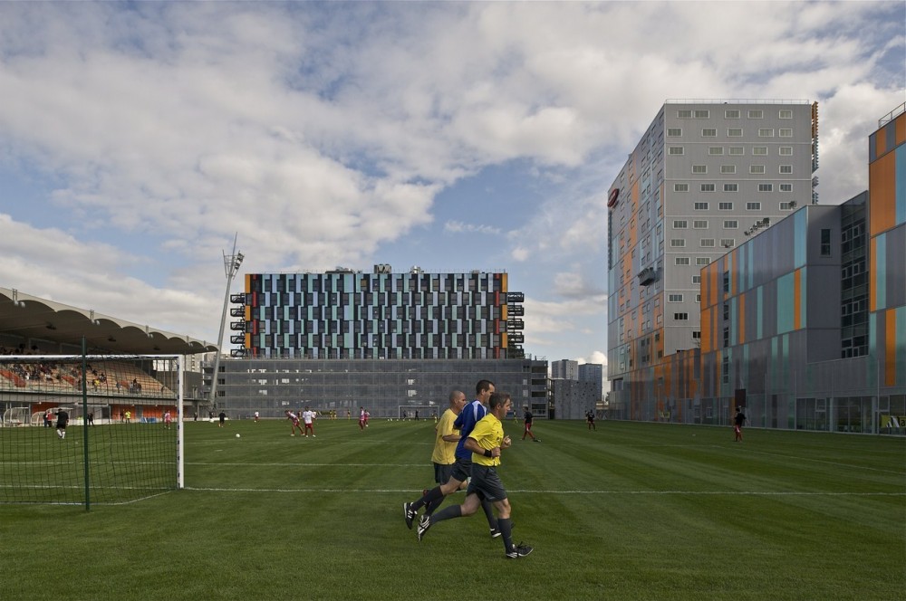 Architectural and urban redevelopment site in Nantes Saupin / FGP(a)