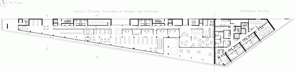 Architectural and urban redevelopment site in Nantes Saupin / FGP(a)