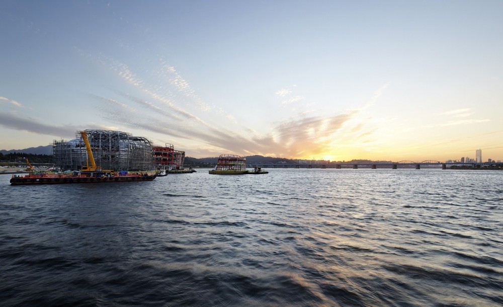 Seoul Floating Islands / Haeahn Architecture + H Architecture