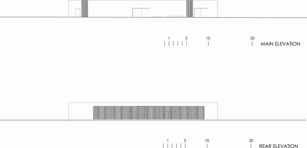 Rooms and Sports Facilities in a Park / GANA Arquitectura