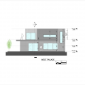 House "Lago en el cielo" / David Ramirez House "Lago en el cielo" / David Ramirez West Facade 01
