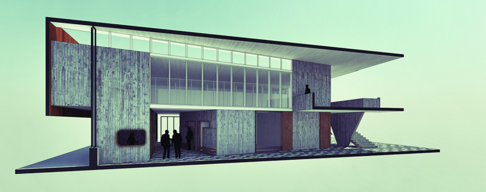 Curricular Administrative Building Lycée María Auxiliadora / SURco