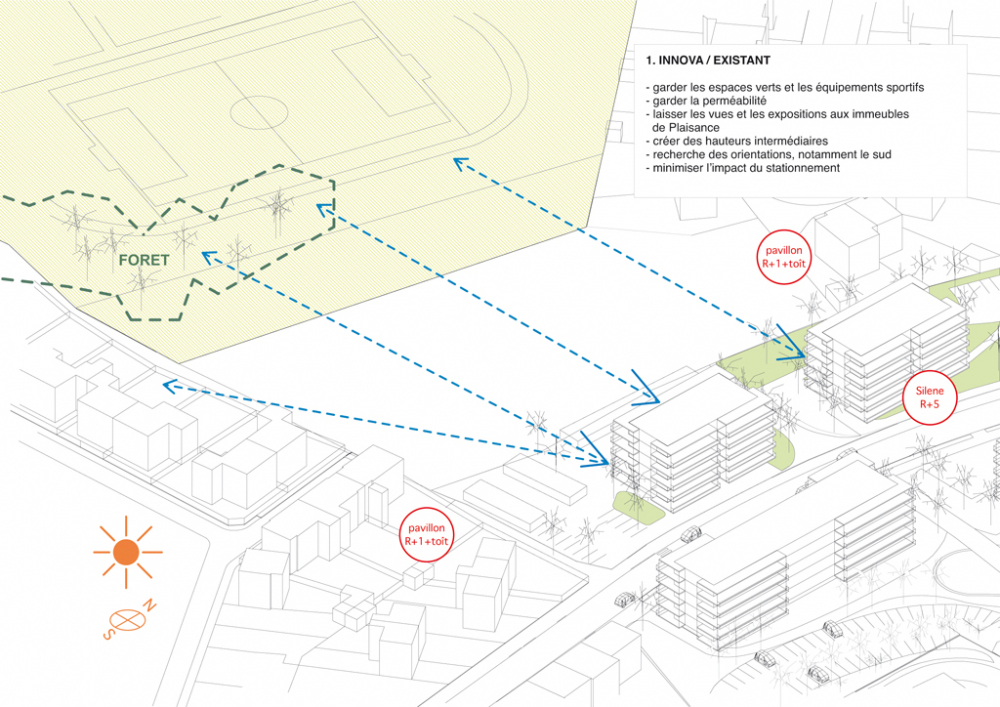 23 Semi-collective Housing Units / Lacaton & Vassal