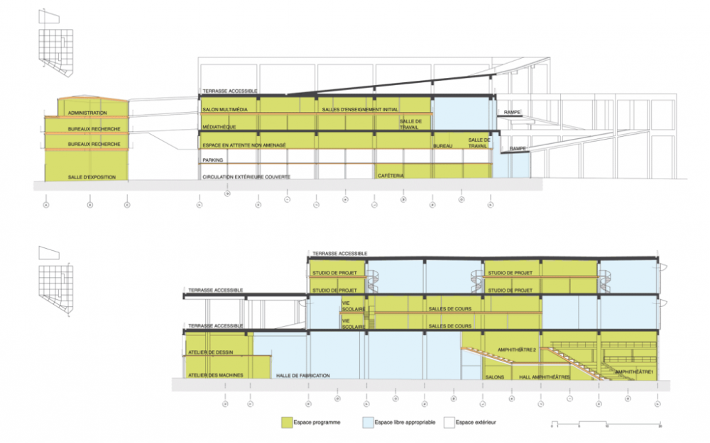 Nantes School of Architecture / Lacaton & Vassal