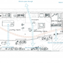 House of Setagaya / SKAL + OUVI Ground Floor Plan 01
