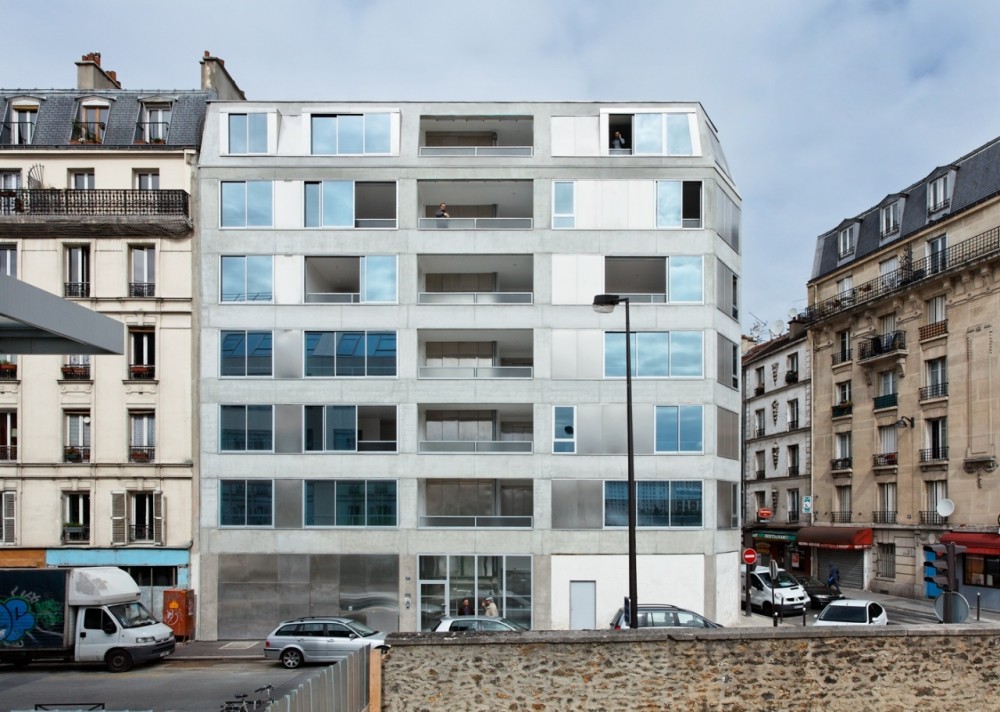10 Dwellings in Paris / Bourbouze & Graindorge