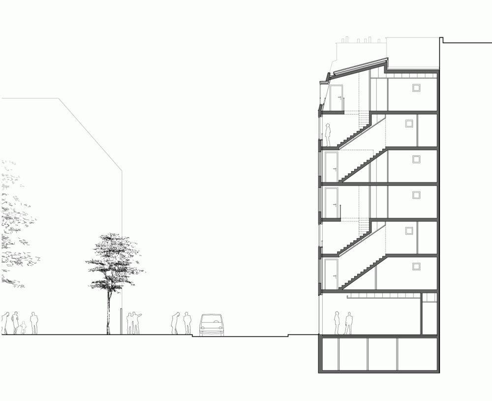 10 Dwellings in Paris / Bourbouze & Graindorge