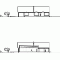 Gymnase Clapiers / MDR Architectes Gymnase Clapiers / MDR Architectes Elevation 01