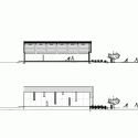 Gymnase Clapiers / MDR Architectes Gymnase Clapiers / MDR Architectes Elevation 02